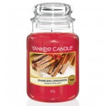 Lumanare Parfumata Borcan Mare Sparkling Cinnamon, Yankee Candle