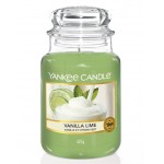 Lumanare Parfumata Borcan Mare Vanilla Lime, Yankee Candle