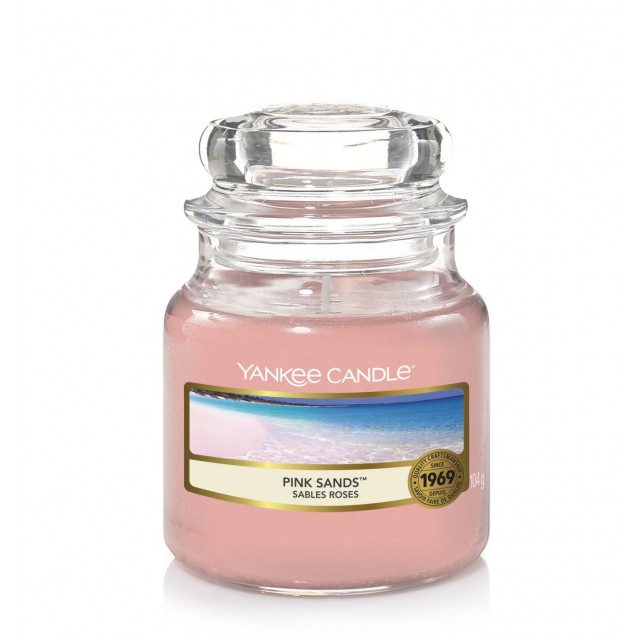 Lumanare Parfumata Borcan Mic Pink Sands, Yankee Candle