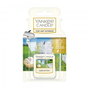 Odorizant Auto Car Jar Ultimate Clean Cotton, Yankee Candle