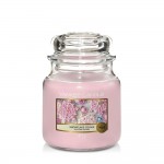 Lumanare Parfumata Borcan Mediu Snowflake Cookie, Yankee Candle 