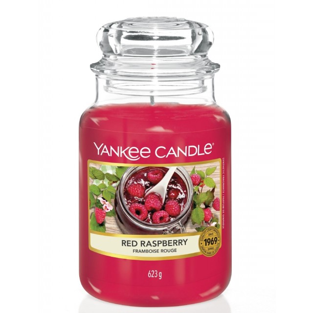 Lumanare Parfumata Borcan Mare Red Raspberry, Yankee Candle