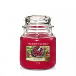 Lumanare Parfumata Borcan Mediu Red Raspberry, Yankee Candle