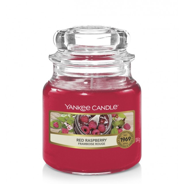 Lumanare Parfumata Borcan Mic Red Raspberry, Yankee Candle