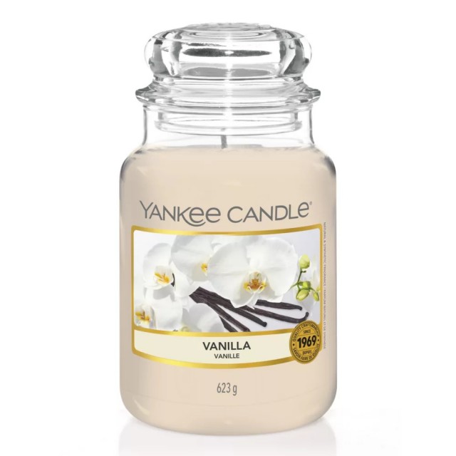 Lumanare Parfumata Borcan Mare Vanilla, Yankee Candle