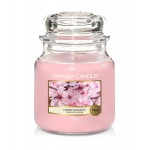 Lumanare Parfumata Borcan Mediu Cherry Blossom, Yankee Candle