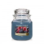 Lumanare Parfumata Borcan Mediu Mulberry & Fig Delight, Yankee Candle