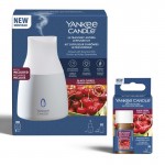 Yankee Candle Difuzor Ultrasonic aromaterapie Starter Kit Black Cherry