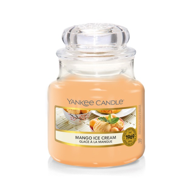 Lumanare Parfumata Borcan Mic Mango Ice Cream, Yankee Candle