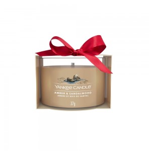 Yankee Candle Lumanare parfumata Mini in sticla Amber & Sandalwood Yankee Candle Lumanare parfumata Mini in sticla Amber & Sandalwood