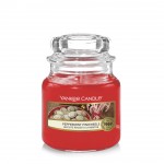 Lumanare Parfumata Borcan Mic Peppermint Pinwheels, Yankee Candle