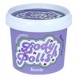 Exfoliant Vegan pentru corp Blackcurrant, Bomb Cosmetics, 375g Exfoliant Vegan pentru corp Blackcurrant, Bomb Cosmetics, 375g