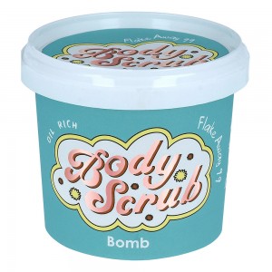Exfoliant Vegan pentru corp Flake Away, Bomb Cosmetics, 375gr Exfoliant Vegan pentru corp Flake Away, Bomb Cosmetics, 375gr