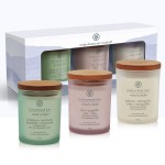 Set Cadou 3 Lumanari parfumate "Mind & Body", Balance, Joy, Peace, Chesapeake Bay Candle