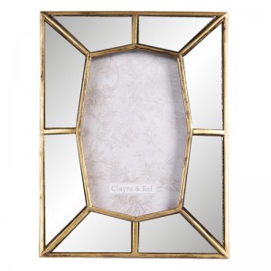 Rama foto "Octagonal" 16x2x21 cm / 10x15 cm, Clayre&Eef Rama foto "Octagonal" 16x2x21 cm / 10x15 cm, Clayre&Eef