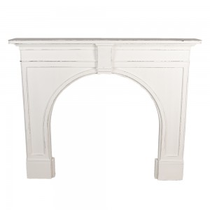 Rama/masca decorativa din lemn pentru semineu 130*21*104 cm, Clayre&Eef Rama/masca decorativa din lemn pentru semineu 130*21*104 cm, Clayre&Eef