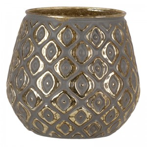 Suport lumanare Tealight Ø 11*10 cm, Clayre&Eef Suport lumanare Tealight Ø 11*10 cm, Clayre&Eef