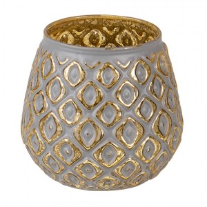 Suport lumanare Tealight Ø 9*8 cm, Clayre&Eef Suport lumanare Tealight Ø 9*8 cm, Clayre&Eef