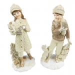 Set Decoratiuni "2 Children" 9*8*22 cm, Clayre&Eef