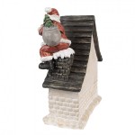 Decoratiune cu LED "Christmas House" 16*8*19 cm, Clayre&Eef