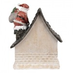 Decoratiune cu LED "Christmas House" 16*8*19 cm, Clayre&Eef