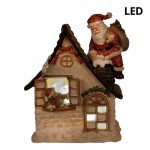 Decoratiune cu LED "Christmas House" 16*8*19 cm, Clayre&Eef