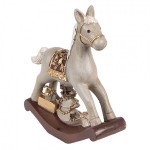 Decoratiune "Rocking Horse" 11*3*11 cm, Clayre&Eef