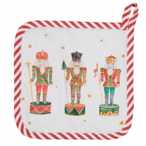 Craciun Servet termic "Happy Little Christmas" 20x20 cm, Clayre & Eef Craciun Servet termic "Happy Little Christmas" 20x20 cm, Clayre & Eef