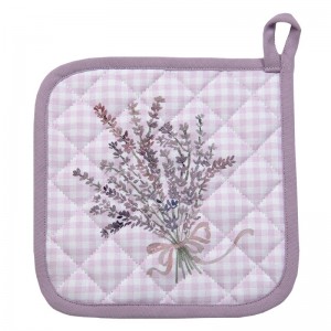 Servet termic "Lavender Garden" 20*20 cm, Clayre&Eef Servet termic "Lavender Garden" 20*20 cm, Clayre&Eef