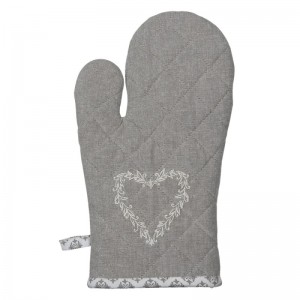 Manusa de bucatarie "Lovely Heart", Clayre & Eef Manusa de bucatarie "Lovely Heart", Clayre & Eef