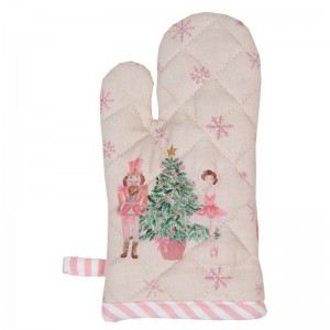 Manusa de bucatarie pentru copii "Pastel Nutcracker", Clayre & Eef Manusa de bucatarie pentru copii "Pastel Nutcracker", Clayre & Eef