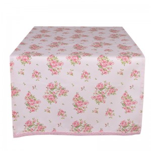 Napron/ traversa de masa "Sweet Roses" 50*140 cm, Clayre & Eef Napron/ traversa de masa "Sweet Roses" 50*140 cm, Clayre & Eef
