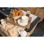 Napron/ traversa de masa "Your Favourite Breakfast" 50*140 cm, Clayre & Eef