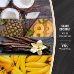 Lumanare Parfumata Borcan Mare Island Coconut, WoodWick®