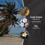 Lumanare Parfumata Ellipse Trilogy Island Getaway, WoodWick®