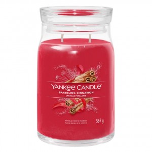 Yankee Candle Lumanare Parfumata Borcan Mare Signature Sparkling Cinnamon Yankee Candle Lumanare Parfumata Borcan Mare Signature Sparkling Cinnamon