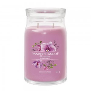 Yankee Candle Lumanare Parfumata Borcan Mare Signature Wild Orchid Yankee Candle Lumanare Parfumata Borcan Mare Signature Wild Orchid