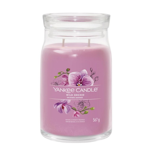 Yankee Candle Lumanare Parfumata Borcan Mare Signature Wild Orchid