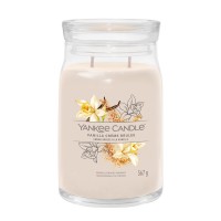 Yankee Candle Lumanare Parfumata Borcan Mare Signature Vanilla Crème Brûlée