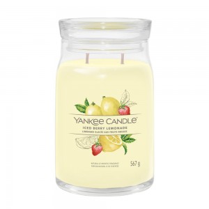 Yankee Candle Lumanare Parfumata Borcan Mare Signature Iced Berry Lemonade Yankee Candle Lumanare Parfumata Borcan Mare Signature Iced Berry Lemonade