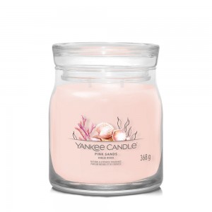 Yankee Candle Lumanare Parfumata Borcan Mediu Signature Pink Sands