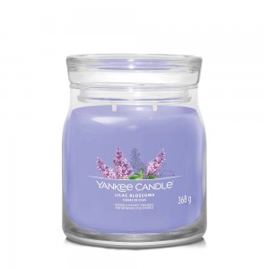 Yankee Candle Lumanare Parfumata Borcan Mediu Signature Lilac Blossom