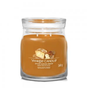 Yankee Candle Lumanare Parfumata Borcan Mediu Signature Spiced Banana Bread Yankee Candle Lumanare Parfumata Borcan Mediu Signature Spiced Banana Bread
