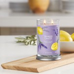 Yankee Candle Lumanare Parfumata Pahar Mare Signature Lemon Lavender