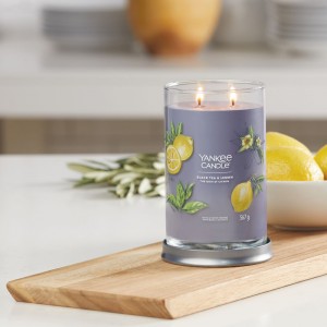Yankee Candle Lumanare Parfumata Pahar Mare Signature Black Tea & Lemon Yankee Candle Lumanare Parfumata Pahar Mare Signature Black Tea & Lemon