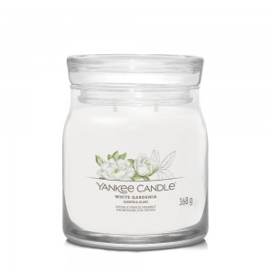 Yankee Candle Lumanare Parfumata Borcan Mediu Signature White Gardenia Yankee Candle Lumanare Parfumata Borcan Mediu Signature White Gardenia