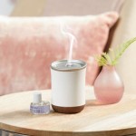 Yankee Candle Set Difuzor uleiuri aromaterapie Serene Air si ulei parfumat Lavender & Sea Salt