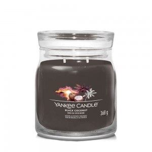 Yankee Candle Lumanare Parfumata Borcan Mediu Signature Black Coconut