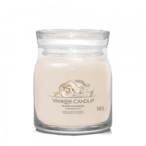 Yankee Candle Lumanare Parfumata Borcan Mediu Signature Warm Cashmere