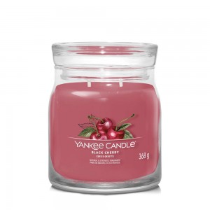 Yankee Candle Lumanare Parfumata Borcan Mediu Signature Black Cherry